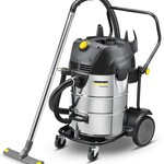 2x Industriële Stofzuiger Karcher, model NT 75/2, zwart, bouwjaar 2018